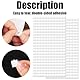 Gosknor 6 Stück Klebepads Doppelseitig, 0,6 x 0,6 cm Doppelseitig Klebende Schaumstoffquadrate Vorgeschnittene Klebepunkte Bastelbedarf für Scrapbook-Klassenbürobedarf