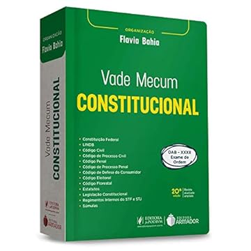 Capa do livro Vade Mecum Constitucional - 20Edição 21