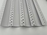 8FT Recessed LED Wall Washer Light Channel – White, Mud-in Trimless Design, Indirect Linear Lighting, Fits 1/2' Wide LED Tape, Cuttable/Customizable Length 4 Pack