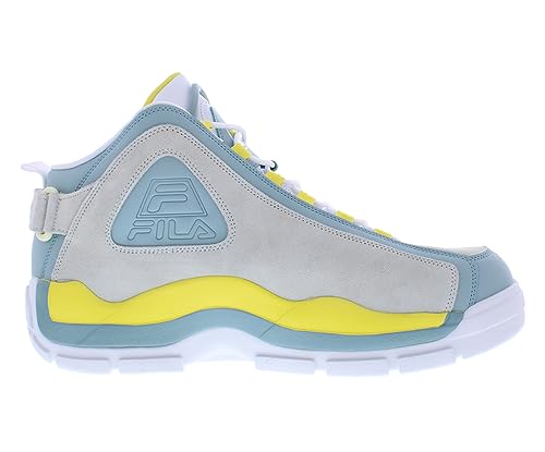 Image of Fila Men's 1BM01881 101 Grant Hill 2 White Egret Gray Mist Basketball Shoes