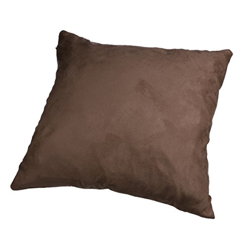 Tatis, federa copricuscino in pelle scamosciata