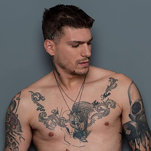 Handmade Pendant Necklace Sterling silver pendant dumbbells chain necklace for men pendants for men dumbbell chain Weight lifter jewelry body builder2