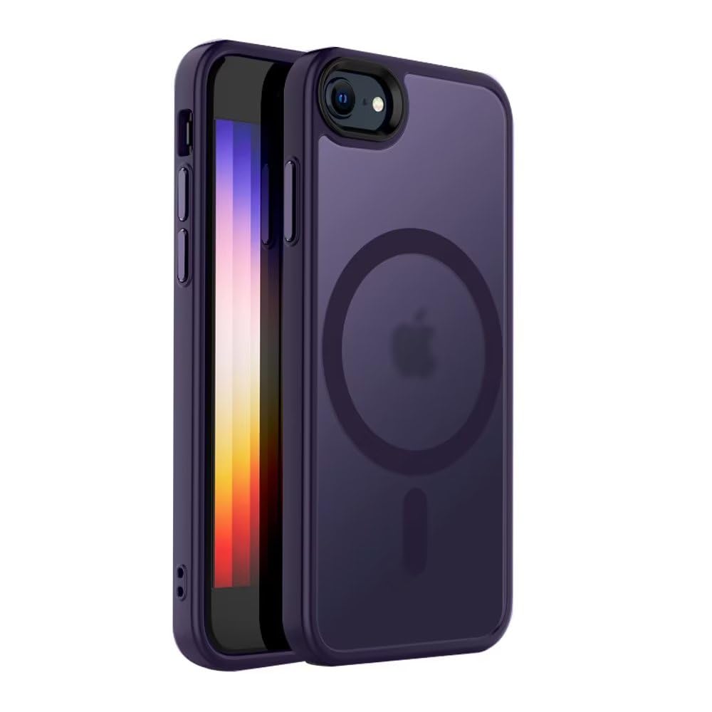 在庫即購入可】 iphone7ケース black purple - ソフト・ハードケース