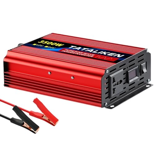 Convertisseur Pur Sinus 3500W 24V 220V pour installation solaire et voiture