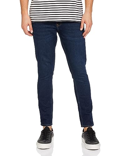 Spykar Men’s Slim Jeans (ECKN-01BB-063_Dark Blue_32) Spykar Men’s Slim Jeans (ECKN-01BB-063_Dark Blue_32)