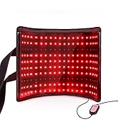 Red Light Therapy Wrap,660nm&850nm 210LEDs Infrared Light Therapy Belt, Wearable Wrap, Red Light ...