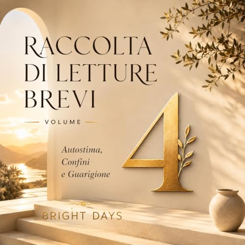Diseño de la portada del título Raccolta di letture brevi: Volume 4