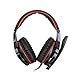 immagine 2SADES SA903 Gaming Headset - Cuffie da Pro Gaming USB con Suono Surround 7.1, Microfono, Deep Bass, Controllo del Volume (Nera)