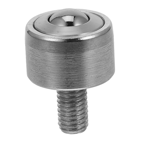 KICHOUSE High Precision Deep Groove Ball Bearing 1 Inch Threaded Caster Roller for Industrial Equipment