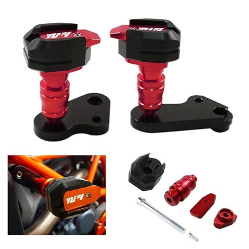Sliders de cadre haut de gamme CNC chrome pour moto YZF-R1
