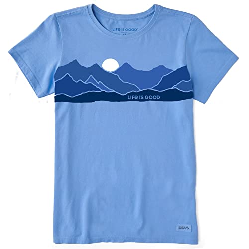 T-shirt Life Is Good bleuet taille S vêtement montagne Crusher