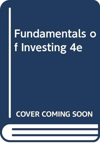 Fundamentals of Investing 0060423625 Book Cover