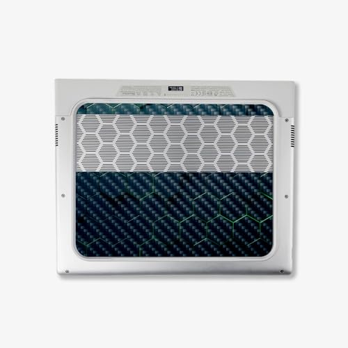 Image of MightySkins Carbon Fiber Skin Compatible with Alienware X14 R2 (2023) Full Wrap Kit - Acid Hex | Protective, Durable Textured Carbon Fiber Finish | Easy to Apply & Change Styles | Made in The USA