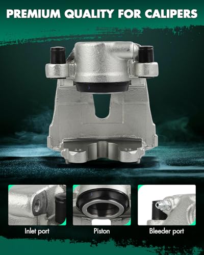 Image of SCITOO Front Left Brake Caliper Without Bracket 19-3333 Compatible For BMW For X4 2016-2018,For BMW For X5 2007-2018,For BMW For X6 2014-2019