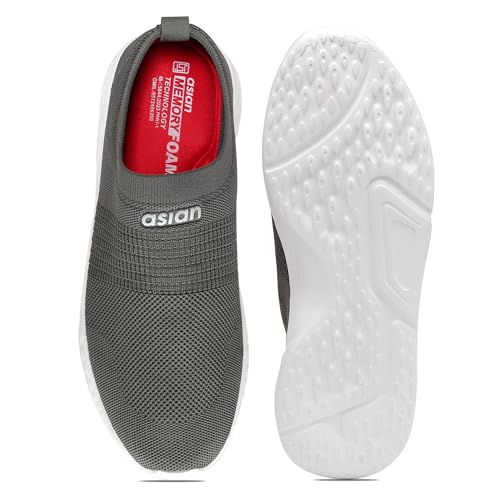 Image of ASIAN Men's Sports Walking Shoes with Lightweight Comfortable Slip-On Sneaker Shoes for Men's & Boy's Storm-01