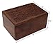 Tree of Life Hand-Carved Rosewood Urn Box - Medium