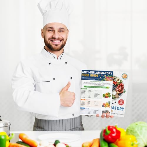 HAMIEW Anti-Inflammatory Food Guide & Diet Recipes Chart – A Healthy Meal Planning Tool for Immune Support