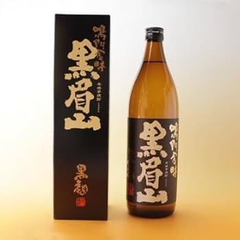 Amazon.co.jp: 本格芋焼酎 900ml 鳴門金時 黒眉山 229 : 食品