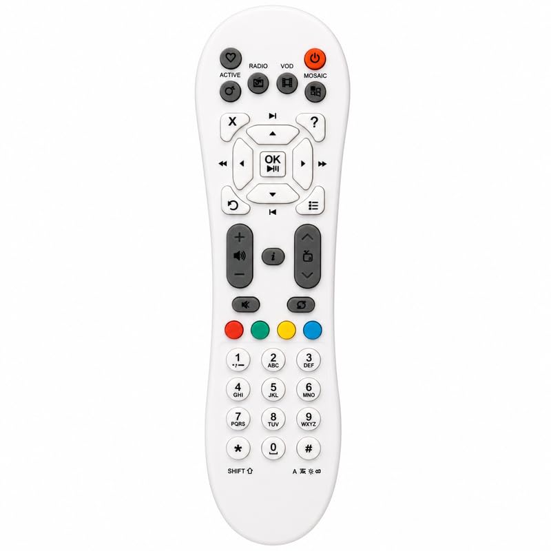 Compatible with Videocon DTH Set Top Box Remote Control | Durable ABS Body | Fast Response | Easy Setup | Long Range | Premium Built | White-image-41