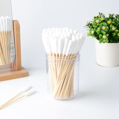 DASHUAIGE 120 unidades de limpieza de oídos para perros, madera, mascotas, limpiadores de oídos, palillos de limpieza de oídos, para mascotas, bastoncillos de algodón para mascotas, gatos, perros, 15 - imagen 4