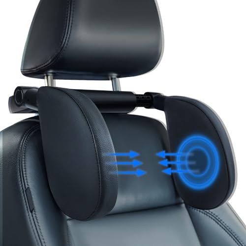 Kopfstütze Auto Kinder nackenstütze auto 360 Rotation Verstellbarem Auto Kopfstütze Nackenstütze für Kinder & Erwachsene auto kopfstützen Kissen Memory Foam Kopfstütze Autositze mit handyhalterhaken