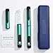 80 Unit Peptide Pen Injector, Reusable Peptide V1 Pens for 3ml Cartridges - Daily Use with Smooth Plunger & Travel Case, Universal Compatibility, Includes 50 Prep Pads, Green