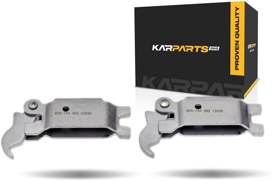 CarLights360 For Dodge Challenger 2008-2019 Parking Brake Shoe Actuator Set | Steel | Bell Crank Lever | 4MM Lever Thickness | 15MM Lever Overall Width | Replacement For 440507S000, 5103208AA