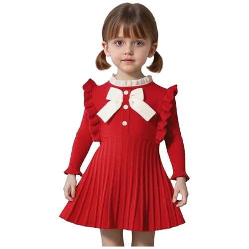 Vêtements pull robe ecole fille en maille tricot premium