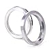 ZHTEAPR 4pc Wheel Hub Centric Rings 106 to 78.1 OD 106mm ID 78.1mm - Aluminium Alloy Wheel Hubrings 78.1 to 106