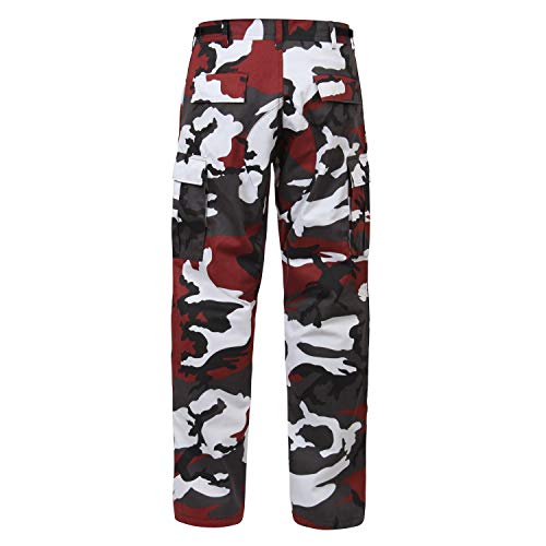 Rothco - Pantaloni - Uomo rosso rosso S