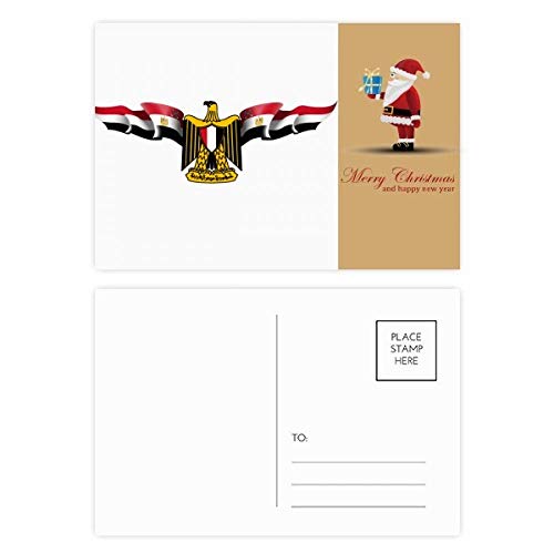 Cartes postales Égypte et Père Noël à offrir ou envoyer pour célébrer Noël