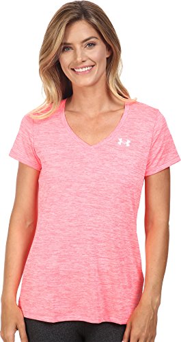Image of Under Armour Womens Tech V-Neck Twist Short-Sleeve T-Shirt