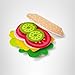 Melissa & Doug Felt Food Sandwich Play Food Set (33 pcs), Orange, 1 Count