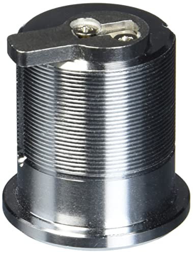 GMS 7 Pin Small Format Best Interchangeable Core Mortise Cylinder Housing with Straight Cam, Satin Chrome