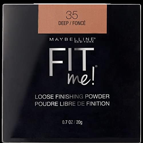 Maybelline Fit Me Loose Finishing Powder, Deep, 0.7 oz.
