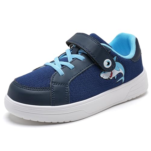 IceUnicorn Kids Girls Sneakers Lightweight Causal Walking Shoes Low Top Elastic Lace Sneaker with Hook and Loop(Toddler/Little Kid/Big Kid)