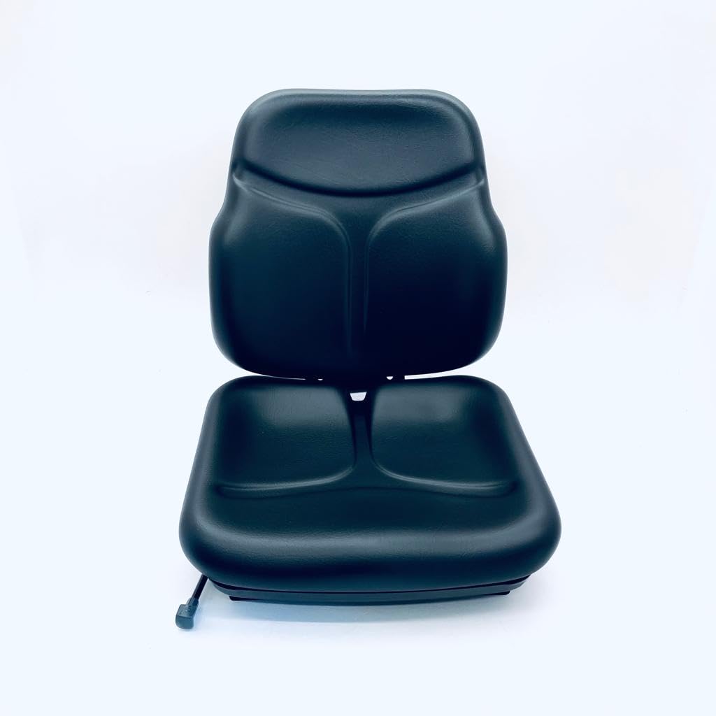 Asiento para tractor COBO SC74 de cuero sintético negro tipo New Holland CB1057354