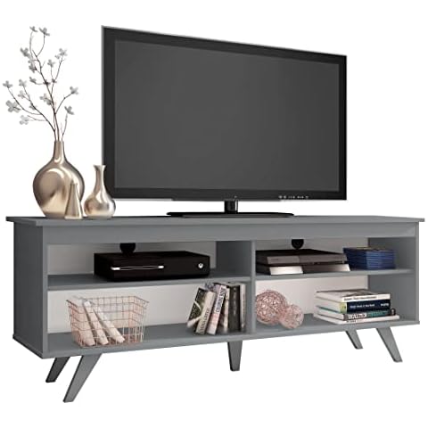 Mesa de TV Madesa con 4 estantes de almacenaje Cover