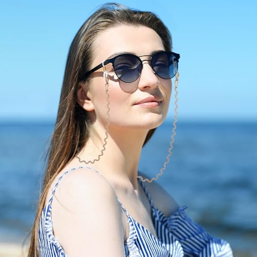 Image of Eyeglass Chain for Women Stylish,Stainless Steel Glasses Strap for Men Women,Eye Glasses Holders Around Neck