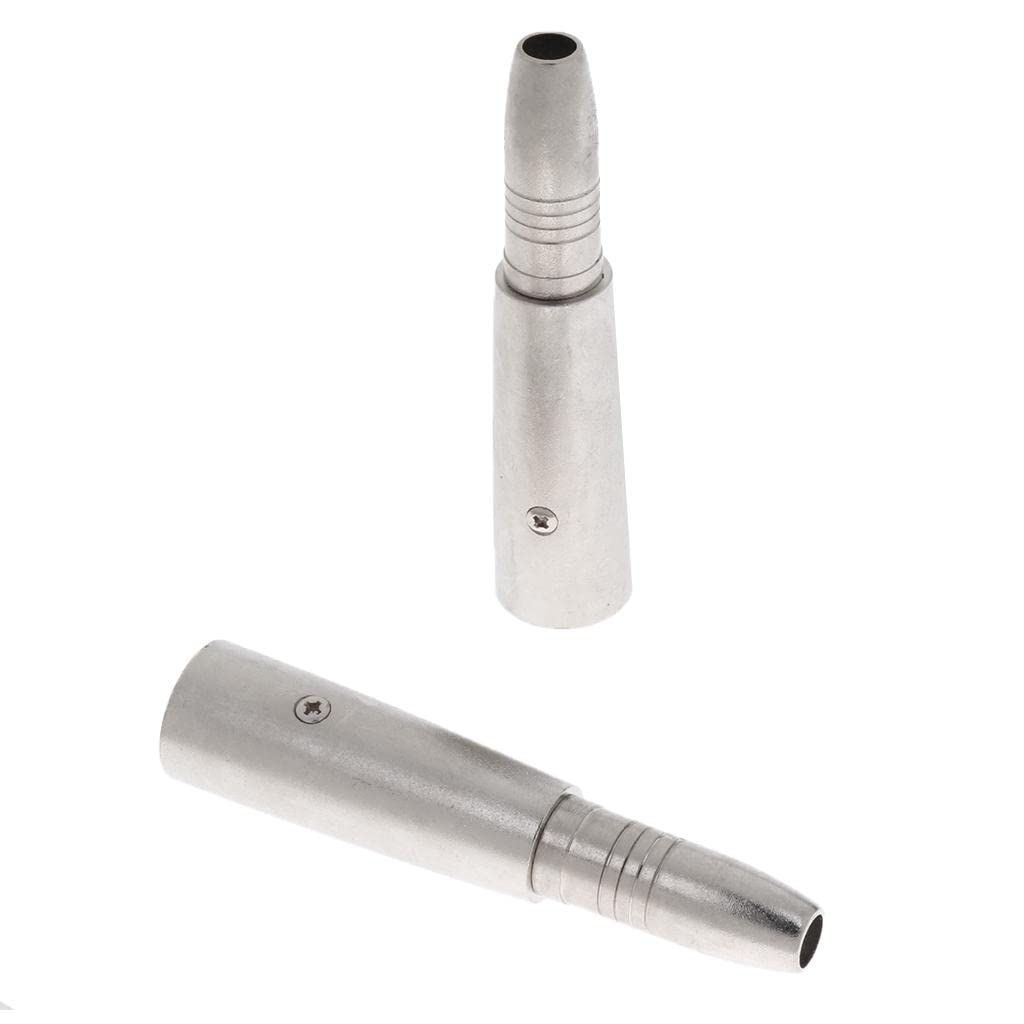 4 Stück Xlr Male Auf 6,35Mm Female Adapter
