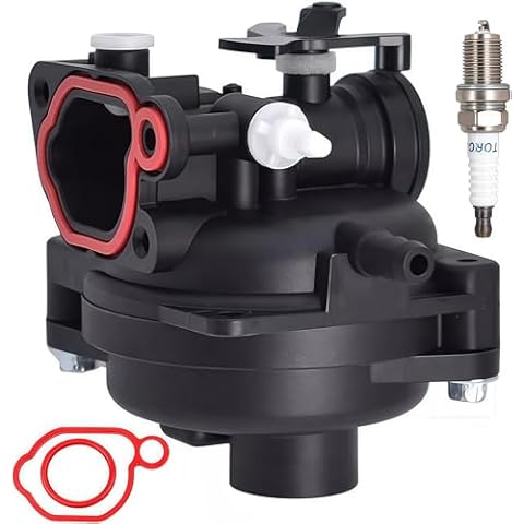 595656 Carburetor Fit for Briggs & Stratton 799583 591323 595656 591979 591160 Carb Fit for 300E 450E 500E 550EX 500 125cc 140cc 08P502 8P502 09P602 9P602 Engine Replacement OE# 799583 Cover
