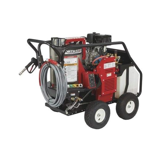 Northstar Hot Water Pressure Washer with Wet Steam - 3500 PSI, 3.5 GPM, Model# 157117