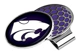 LinksWalker Kansas State Wildcats Golf Ball Marker with Magnetic Hat Clip Holder