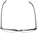Foster Grant Women's Cleo Round Reading Glasses, Purple/Transparent, 59 mm, +1.75