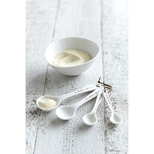 Portmeirion Sophie Conran White Measuring Spoons,Set Of 4 #TOP1