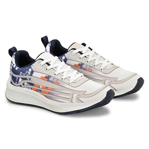 Image of Birde Men's Sports Shoes | Lightweight Running Shoes for Men | Breathable Walking Shoes with Cushioned EVA Sole | Comfortable Gym Sneakers