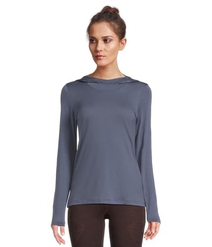 Smartwool Womens Active Ultralite Hoodie Nightfall Blue Large