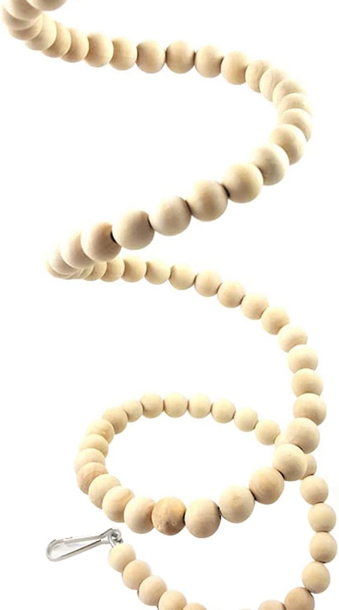 Bird Swing Natural Wood Ladder Hanging Climbing Bridge Sturdy Parrot Cage Flexible Ladder Bird Hammock Parrot Playground Perch Stand Toy Bird Cage Accessories : Pet Supplies