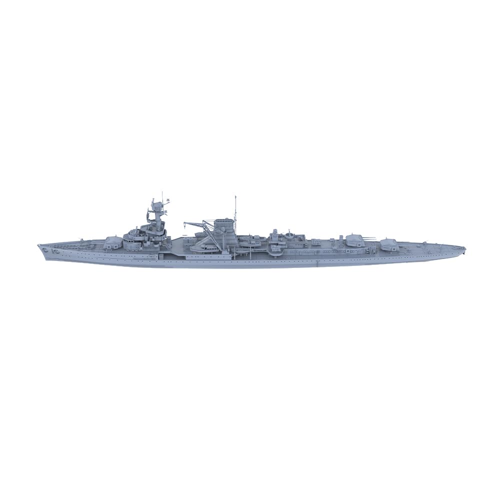 MRY-SFW SSC350564-A 1/350 zestaw do budowy modelu wojskowego Niemiecki lekki krążownik KMS Leipzig Segmentowany kadłub