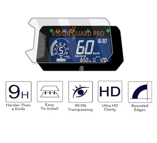 Image of Digital Meter Screen Guard For NEW HONDA CB UNICORN 160 (2025) / 9H TFT Instrument Cluster Guard /HD Clarity /New Unicorn160 Display Speedometer Console Accessory [Not Tempered Glass]